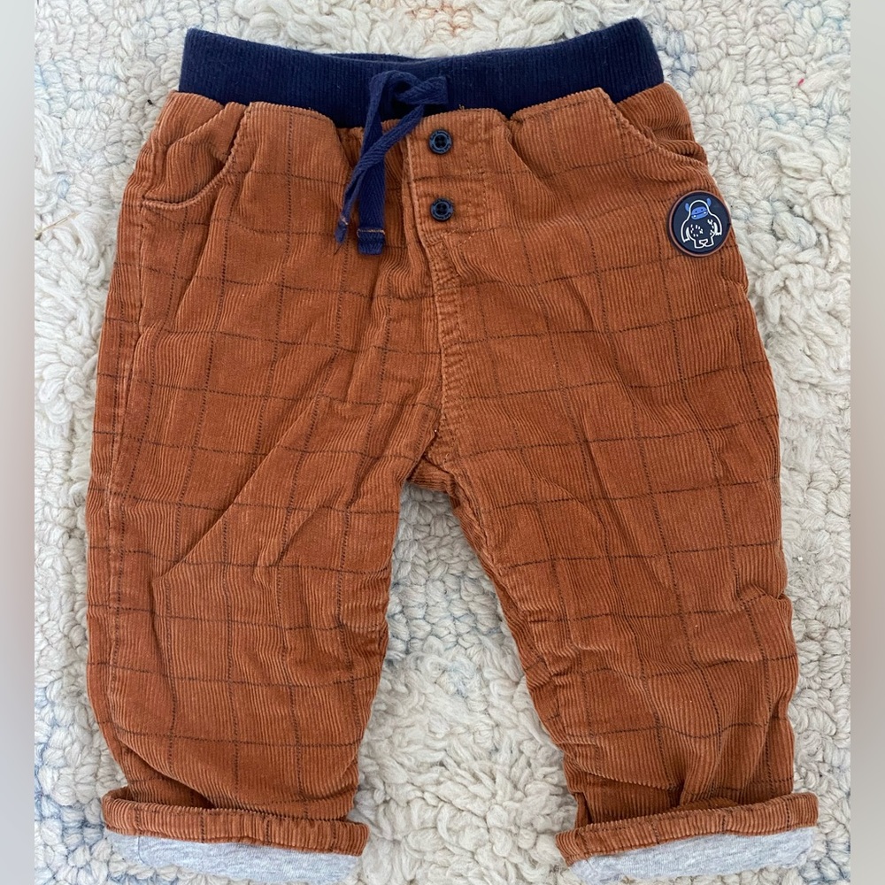 Double lined toddler pants